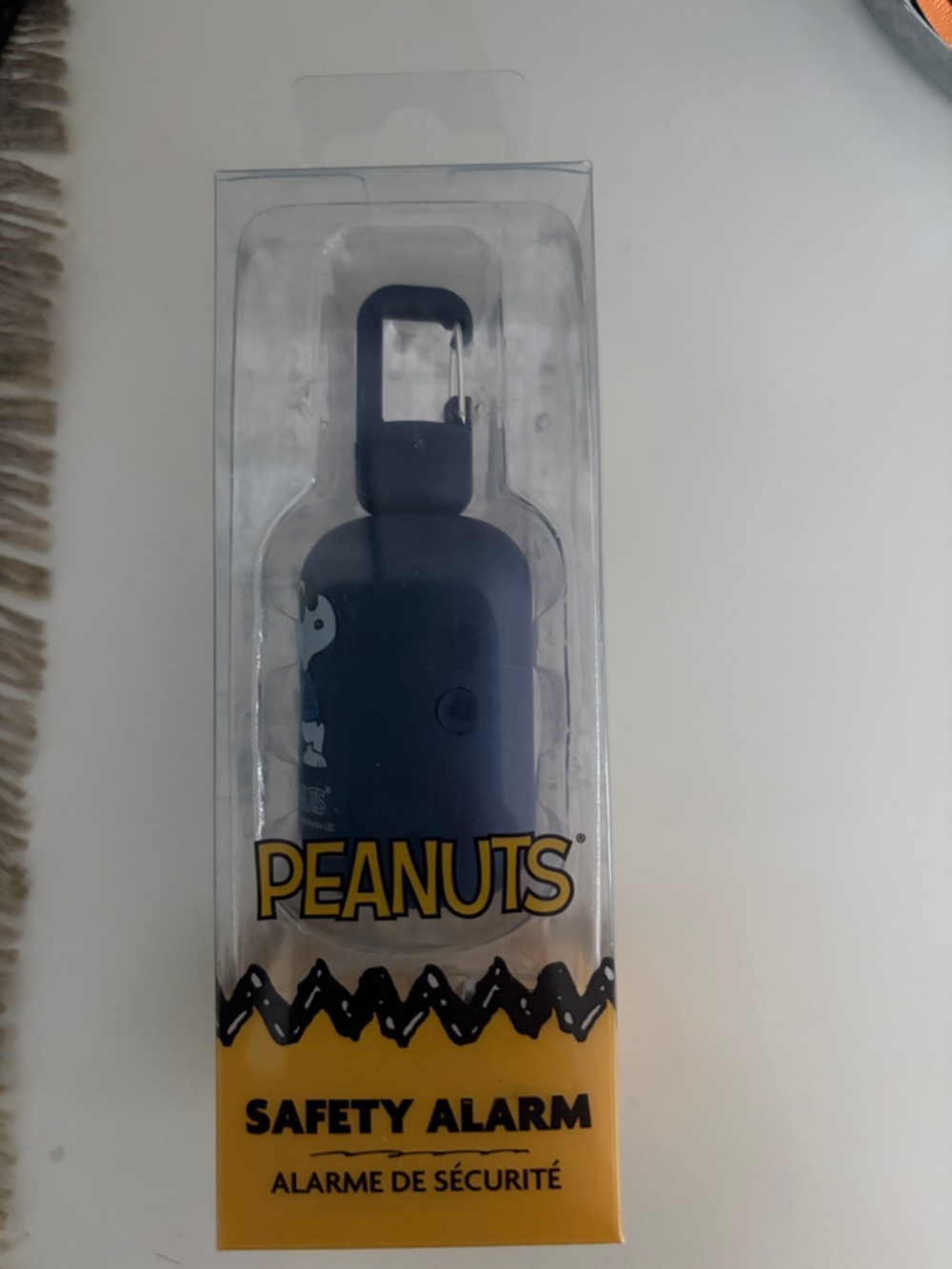 Peanuts Navy Blue Personal Safety Alarm